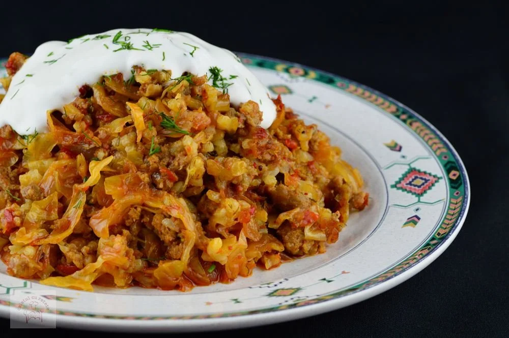 Varză a la Cluj - preparat tradițional românesc cu varză și carne